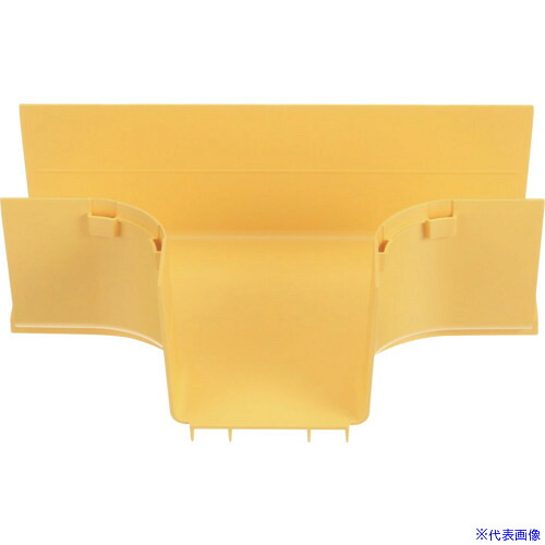 ■PANDUIT FiberRunnerT字フィッティング 黄 FRT4X4LYL FRT4X4LYL(3418293)&times;5[送料別途お見積り][法人限定][掲外取寄]｜セミプロＤＩＹ店ファースト