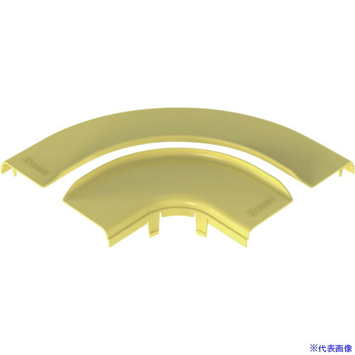■PANDUIT FiberRunner90度ベンド用カバー 黄 FRRASC6LYL FRRASC6LYL(3418302)×5[送料別途お見積り][法人限定][掲外取寄]