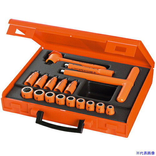 ■FACOM 絶縁工具 絶縁工具セット 17pcs J.401AVSE(3449626)[送料別途お見積り][法人限定][掲外取寄]｜セミプロＤＩＹ店ファースト
