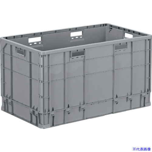 ■サンコー TP規格大型コンテナー 213411 クミコンTP485LJ 21341103GL802(3462124)[送料別途見積り][法人・事業所限定][外直送]