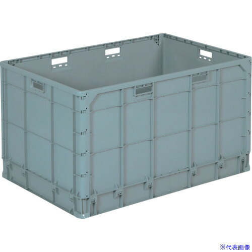 ■サンコー TP規格大型コンテナー 213471 クミコンTP696LJ 21347103GL802(3462138)[送料別途見積り][法人・事業所限定][外直送]