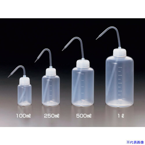 ■サンプラ クリーンパックサンプラPFA細口洗浄瓶100mL(5本) 18137(3463181)[送料別途お見積り][法人限定][掲外取寄]｜セミプロＤＩＹ店ファースト