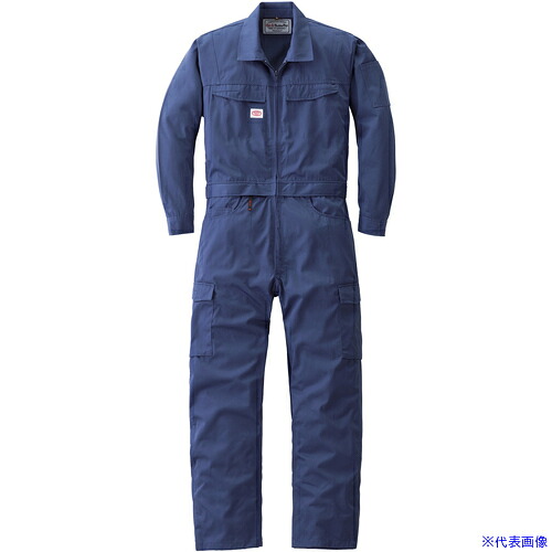 ■AUTO-BI AW(秋冬)モデル 腰割れつなぎ服6950-001ネイビーブルー-4L 69500014L(3489480)