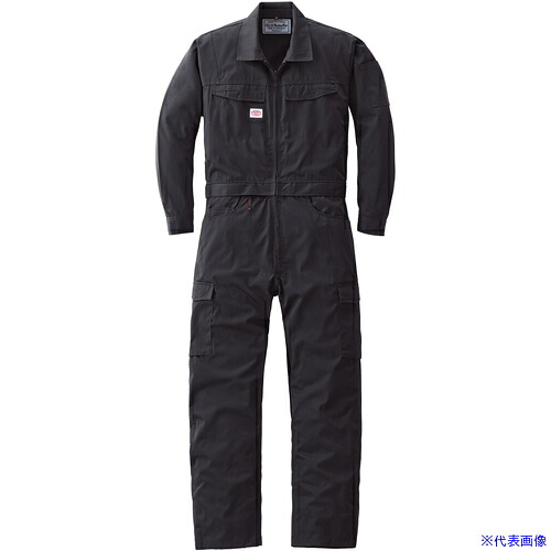 ■AUTO－BI AW(秋冬)モデル 腰割れつなぎ服6950－006ブラック－4L 69500064L(3492622)