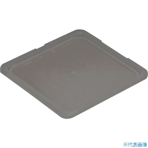 ■RISU TP規格コンテナー 蓋TP&minus;33蓋IC穴なしグレー TP33FICANGY(3508796)&times;300[送料別途お見積り][法人限定][外直送]｜セミプロＤＩＹ店ファースト