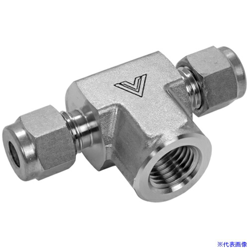 ■Fujikin ニューV&minus;Lok 2圧縮リング喰い込み式 ステンレス鋼製 VUWTG25.4ENV(3516380)[送料別途お見積り][法人限定][外直送]｜セミプロＤＩＹ店ファースト