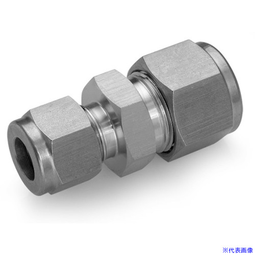 ■Fujikin ニューV－Lok 2圧縮リング喰い込み式 ステンレス鋼製 VUWF25X20V(3522630)[送料別途お見積り][法人限定][外直送]