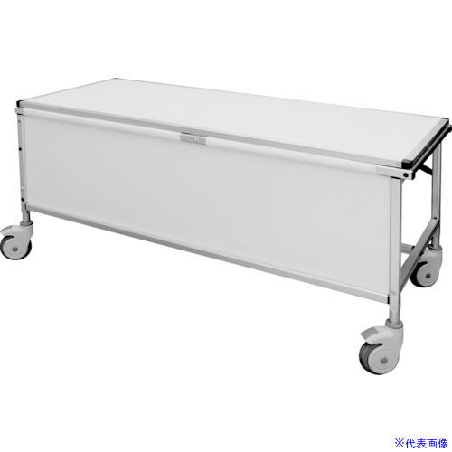 ■緑十字 デスク型ストレッチャ－ 担架－W 1490×630×700 244008(3534296)[法人限定][外直送元]