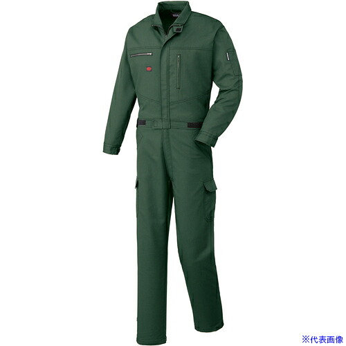 ■AUTO&minus;BI AW(秋冬)モデル 長袖つなぎ服3950&minus;010グリーン&minus;M 3950010M(3537220)[送料別途お見積り][法人限定][掲外取寄]｜セミプロＤＩＹ店ファースト