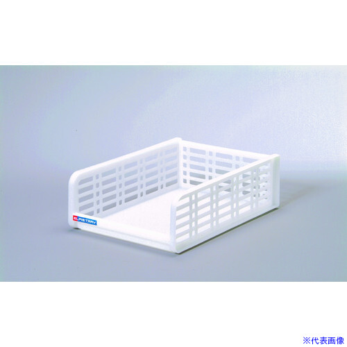■SANKO pla 413673 エルピス トレー A&minus;4 W ホワイト 41367(3643553)&times;28[送料別途お見積り][法人限定][外直送]｜セミプロＤＩＹ店ファースト