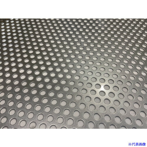 ■TRUSCO 鉄パンチングメタル1.0t D5P6 914X1829 SPCC1D5P6914X1829(3648049)[法人限定][直送元]