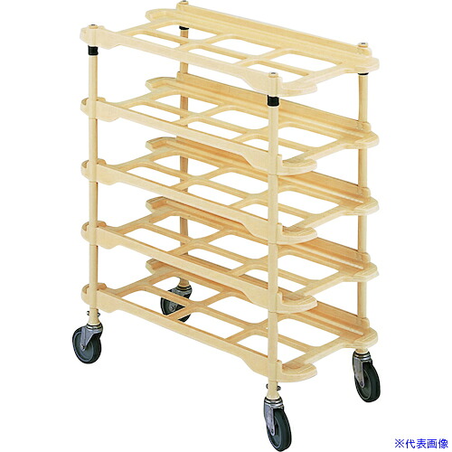 ■OKAMURA トレイカート TAM8-9H-6U＊ウレタン 1X344BGF36(3679411)[法人限定][外直送元]｜セミプロＤＩＹ店ファースト