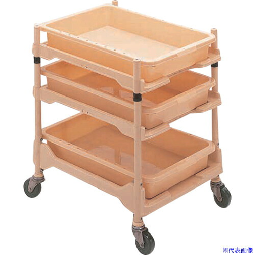 ■OKAMURA Bカート60 TCW6-7H-3-3R 1X471PGF36(3682588)[法人限定][外直送元]｜セミプロＤＩＹ店ファースト