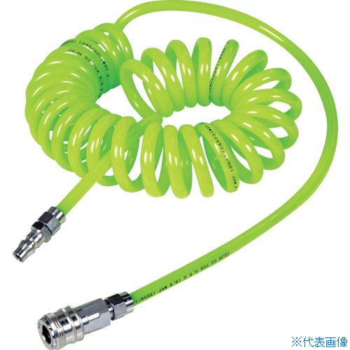 ■TRUSCO 残圧除去カップリング付ホースキット 6.5×10 8M PSHK65108(3687836)