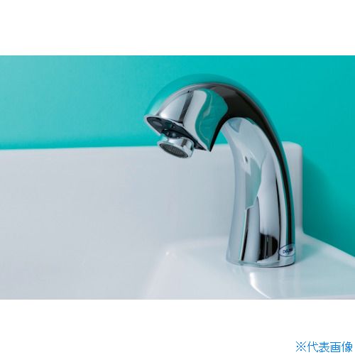 ■デルマン 自動水栓デルマン V－11WKX(混合栓・AC100V電源式・泡沫タイプ) V11WKX(3690216)