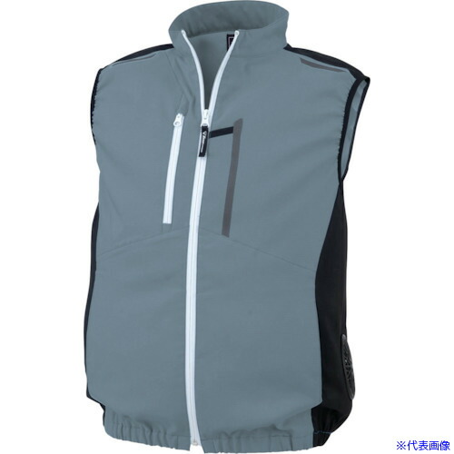 ■XEBEC 空調服制電ベスト XE98028－43－M ブルーグレー XE9802843M(3690375)