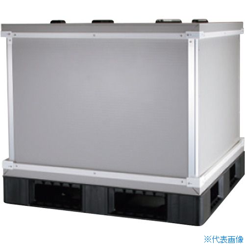 ■RISU テクセルスリーブボックス TE－S4T13GY1100×1100×800 TES4T13GY1100X1100X800(3734923)[送料別途お見積り][法人限定][外直送]