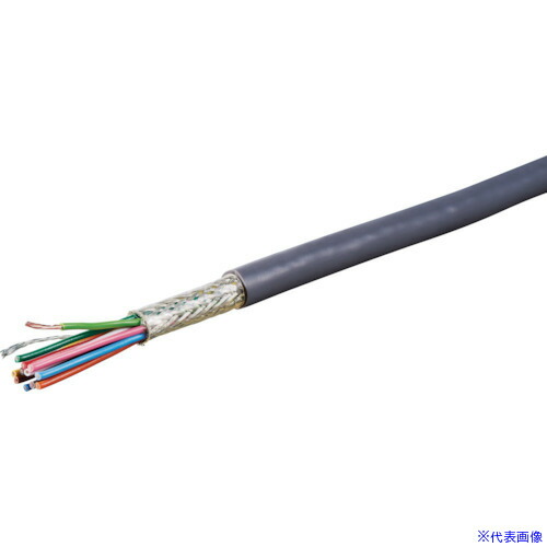 ■オーナンバ 編組シールド付き軽装用ケーブル 10m ONB30X0.5SQ10(3785839)[法人限定][直送元]