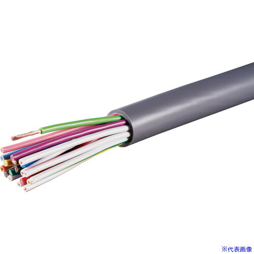 ■オーナンバ ビニルキャブタイヤ VCTF 10m VCTF24X0.75SQ10(3785918)[送料別途お見積り][法人限定][直送]｜セミプロＤＩＹ店ファースト