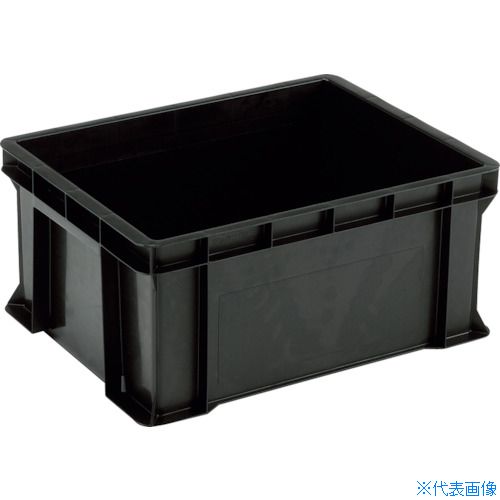 ■天昇 導電性コンテナ 679022 テンバコED&minus;56 67902200BK00(3792122)[送料別途お見積り][法人限定][外直送]｜セミプロＤＩＹ店ファースト
