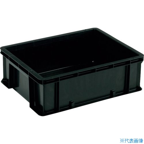 ■天昇 導電性コンテナ 679021 テンバコED－42 67902100BK00(3792151)[送料別途お見積り][法人限定][外直送]