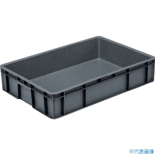 ■天昇 導電性コンテナ 204271 テンバコED&minus;45 20427100BK(3792165)[送料別途お見積り][法人限定][外直送]｜セミプロＤＩＹ店ファースト