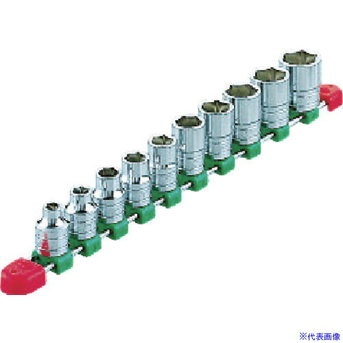 ■KTC 12.7sq.ソケットセット(10コ組) 差込角12.7mm 6角 TB410E(3839354)