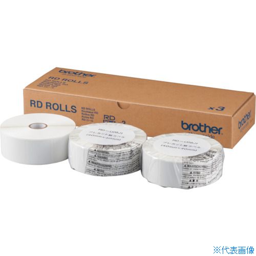 ■brother RDロール(TDシリーズ用) 幅40mm×長さ40mm RDU08J1(3842782)
