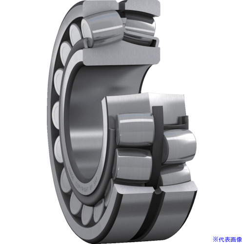 ■SKF 球面ころ軸受 内輪内径がテーパ比1:12のテーパ穴 内径220mmX外径400mmX幅108mm 22244CCKW33(3862619)[送料別途お見積り][法人限定][メーカー取寄]