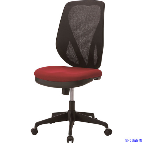 ■イノウエ LAP オフィスチェア メッシュ ボルド&minus; LAP54BRD(3870644)[送料別途お見積り][法人限定][外直送]｜セミプロＤＩＹ店ファースト