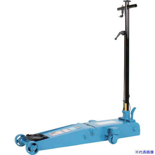 ■長崎ジャッキ 低床エアーガレージジャッキ ミドル 1.8TON NLA1.8P(3870674)[法人限定][直送元]｜セミプロＤＩＹ店ファースト