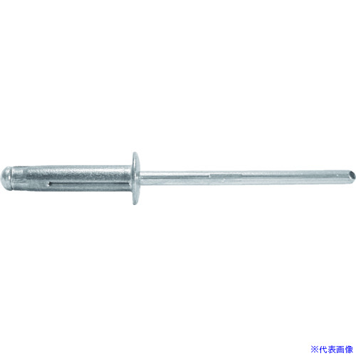 ■POP 軟質母材用リベット(アルミアルミ)φ4.0、AD56TL(1000本入) AD56TL(3882489)