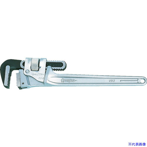 ■スーパー アルミパイプレンチ(トライモタイプ) 本体全長600MM DTA600E(3901840)