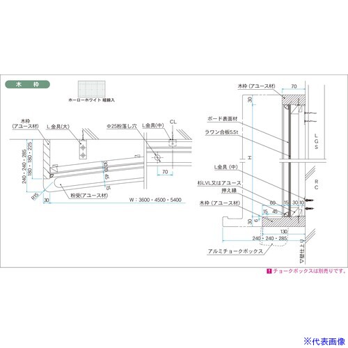 ■馬印 ホーローホワイト暗線入 木枠大型曲面白板 HWR418X(3923005)[送料別途お見積り][法人限定][外直送]