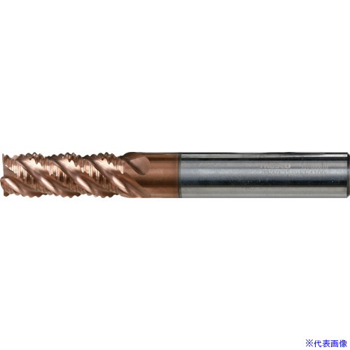 ■TRUSCO 高能率粗加工用ラフィングエンドミル(ねじれ角45°)16.0 TS50THRFE4160(3924112)