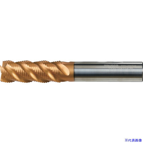 ■TRUSCO 高能率粗加工用ラフィングエンドミル(ねじれ角45°)20.0 TS50THRFE4200(3924116)|セミプロDIY店ファースト