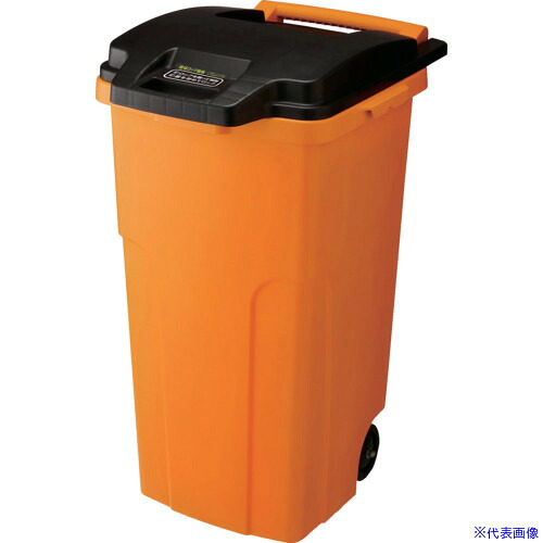 ■TRUSCO キャスターペール 90L 2輪 TCP90C2(3926095)[送料別途お見積り][法人限定]