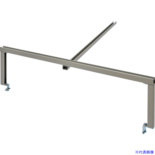 ■TRUSCO 軽中量・中量ボルトレス棚用通路間ダクトレール取付フレームセット 900 連結 MLIG900B(3938882)