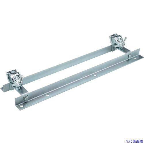 ■岡田 カーテンレール キャリー分岐ユニット単管取付金具S 28Y26(3941397)[送料別途お見積り][法人限定][掲外取寄]｜セミプロＤＩＹ店ファースト
