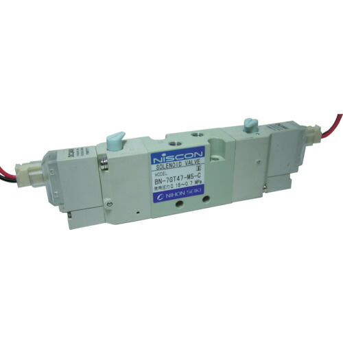 ■日本精器 4方向電磁弁 M5ダブルAC200V7GT BN7GT47M5CE200(3954447) 8,107円