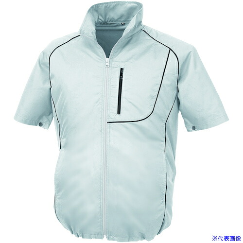 ■ジーベック 空調服ポリエステル100半袖ブルゾンKU91720-K6-3L KU91720K63L(3956676)[送料別途見積り][法人・事業所限定][掲外取寄] 7,069円