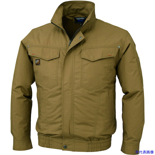 ■ジーベック 空調服綿100ブルゾンKU91400-K20-5L KU91400K205L(3958626)[送料別途見積り][法人・事業所限定][掲外取寄]