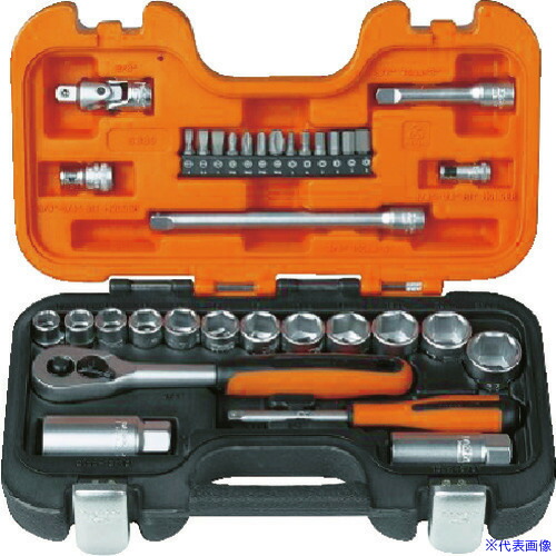 ■BAHCO 3/8 1/4ソケットセット S330(3990664)