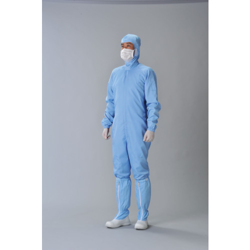 ■ADCLEAN クリーンスーツ ブルー LL CJ10322LL(4013778) 4,361円