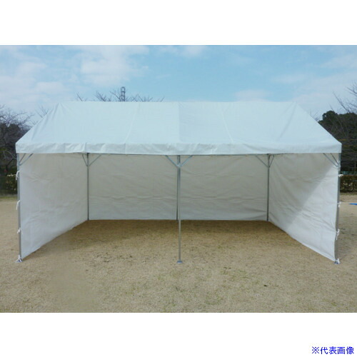 ■KOK 2&times;4間テント(4号サイズ)用 横幕(四方幕) 12間もの KOKSW4412(4013932)[送料別途お見積り][法人限定][外直送]｜セミプロＤＩＹ店ファースト