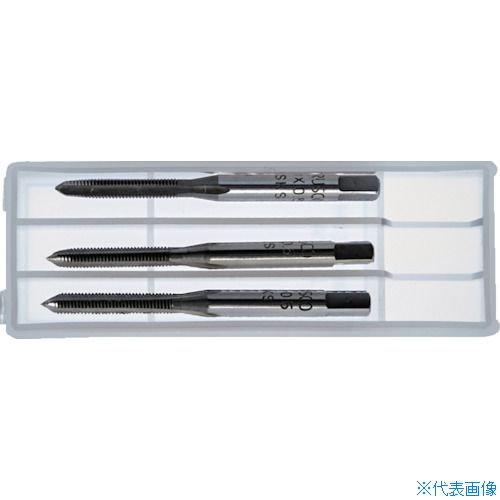 ■TRUSCO ハンドタップ 左ねじ用 M16×2.0 セット (SKS) LTHT16X2.0S(4018900)