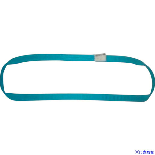 ■TESAC ブルースリング(JIS4等級・エンドレス形)荷重2.0t 全長4.0m 4N25X4(4025574)[送料別途見積り][法人・事業所限定][外直送]