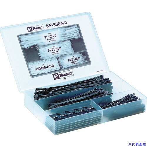 ■PANDUIT 屋外使用結束バンド・固定具キットボックス (1本入) KP506A0(4036883)