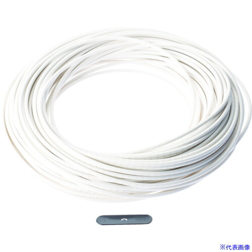 ■PANDUIT スパイラルラッピング 難燃性ポリエチレン(UL94V−0) 白 T12FRCY(4038118)|セミプロDIY店ファースト