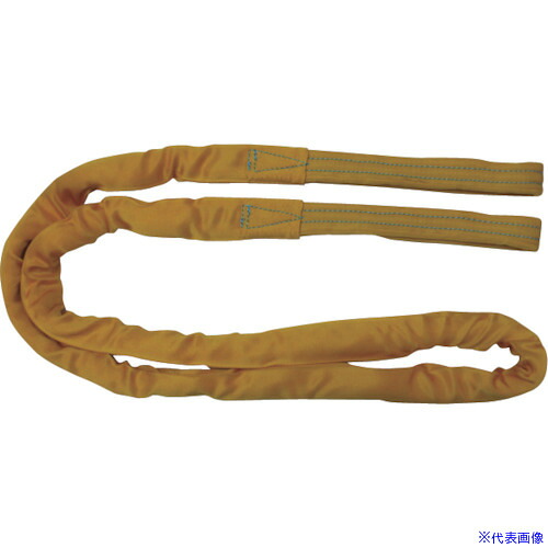 ■TESAC ブルースリングソフトE形(両端アイタイプ)荷重3.2t 全長1.5m(JIS規格品) TBSE3.2TX1.5M(4044549)[送料別途見積り][法人・事業所限定][外直送] 6,314円